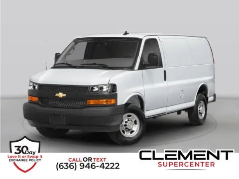 White 2022 Chevrolet Express 2500 Work Van for sale in Saint Charles, MO