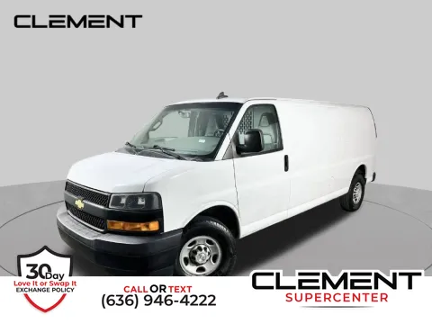 White 2022 Chevrolet Express 2500 Work Van for sale in Saint Charles, MO