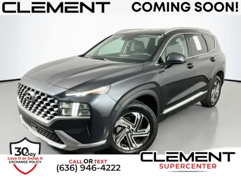 Gray 2021 Hyundai Santa Fe SEL for sale in Saint Charles, MO