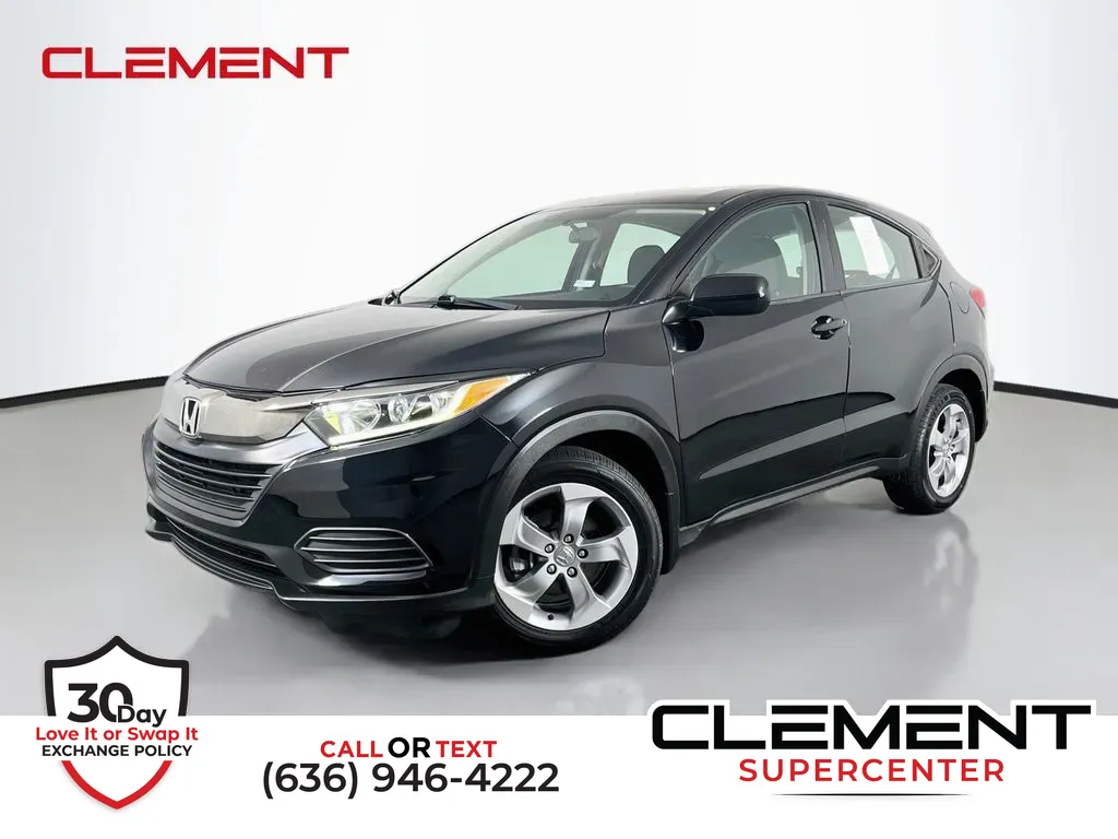 Black 2022 Honda HR-V LX for sale in Saint Charles, MO