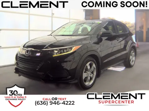 Black 2022 Honda HR-V LX for sale in Saint Charles, MO