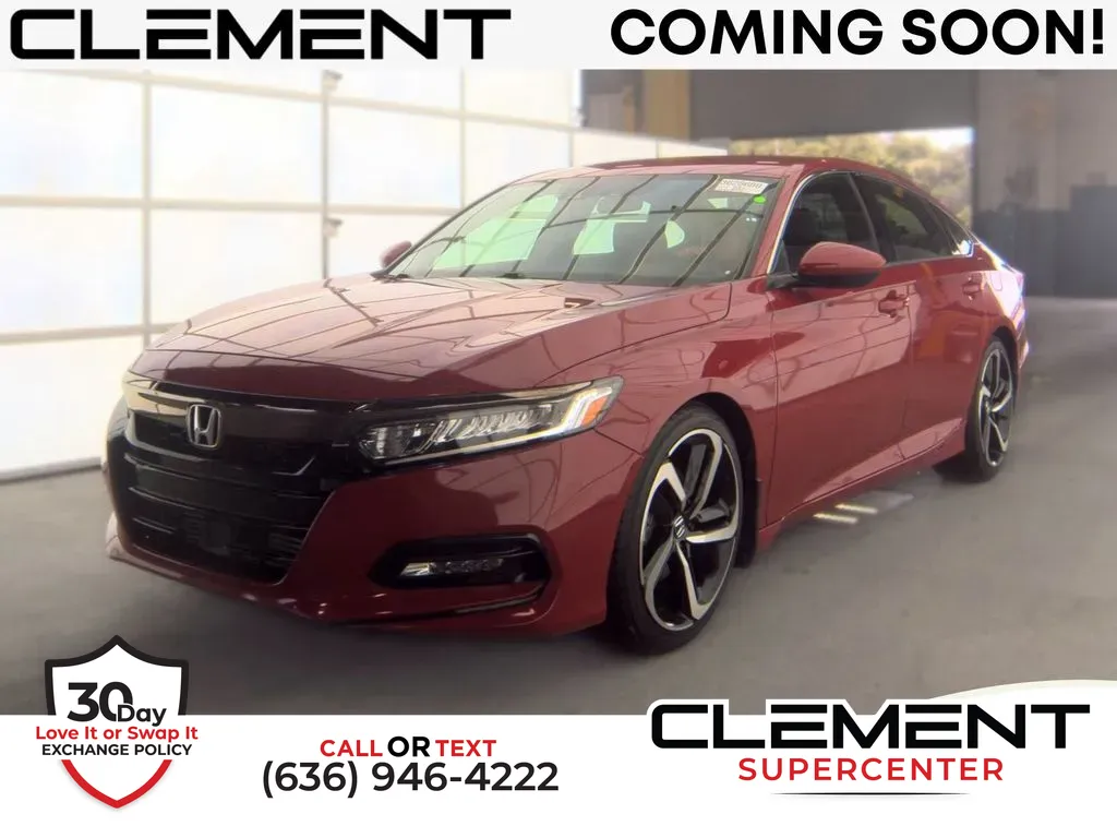 Red 2018 Honda Accord Sport for sale in Saint Charles, MO
