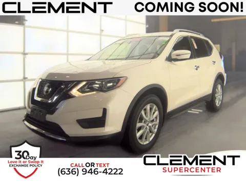 White 2019 Nissan Rogue SV for sale in Saint Charles, MO