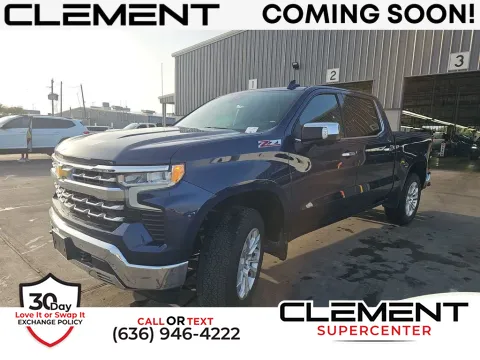 Blue 2023 Chevrolet Silverado 1500 LTZ for sale in Saint Charles, MO
