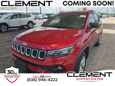 Red 2025 Jeep Compass Latitude for sale in Saint Charles, MO