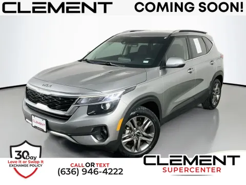 Gray 2023 Kia Seltos S for sale in Saint Charles, MO
