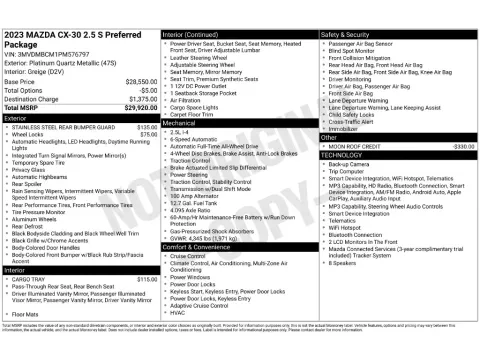 Photos of 2023 Mazda CX-30 2.5 S Preferred Package for sale in Saint Charles, MO at Clement Supercenter