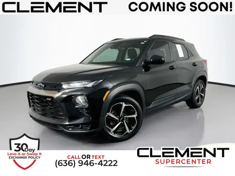Black 2022 Chevrolet TrailBlazer RS for sale in Saint Charles, MO