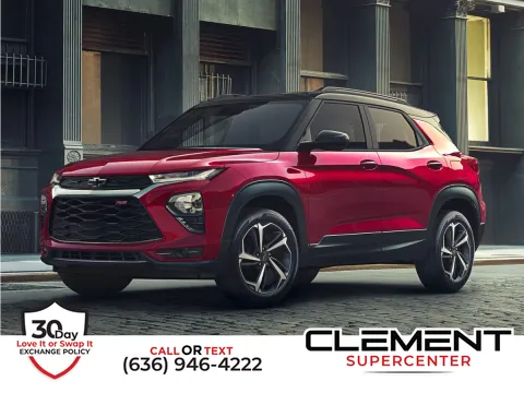 Black 2022 Chevrolet TrailBlazer RS for sale in Saint Charles, MO
