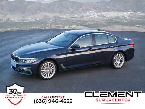 Silver 2019 BMW 5 Series 530i xDrive for sale in Saint Charles, MO
