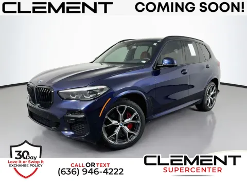 Blue 2022 BMW X5 xDrive40i for sale in Saint Charles, MO