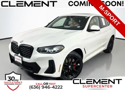 White 2022 BMW X4 xDrive30i for sale in Saint Charles, MO