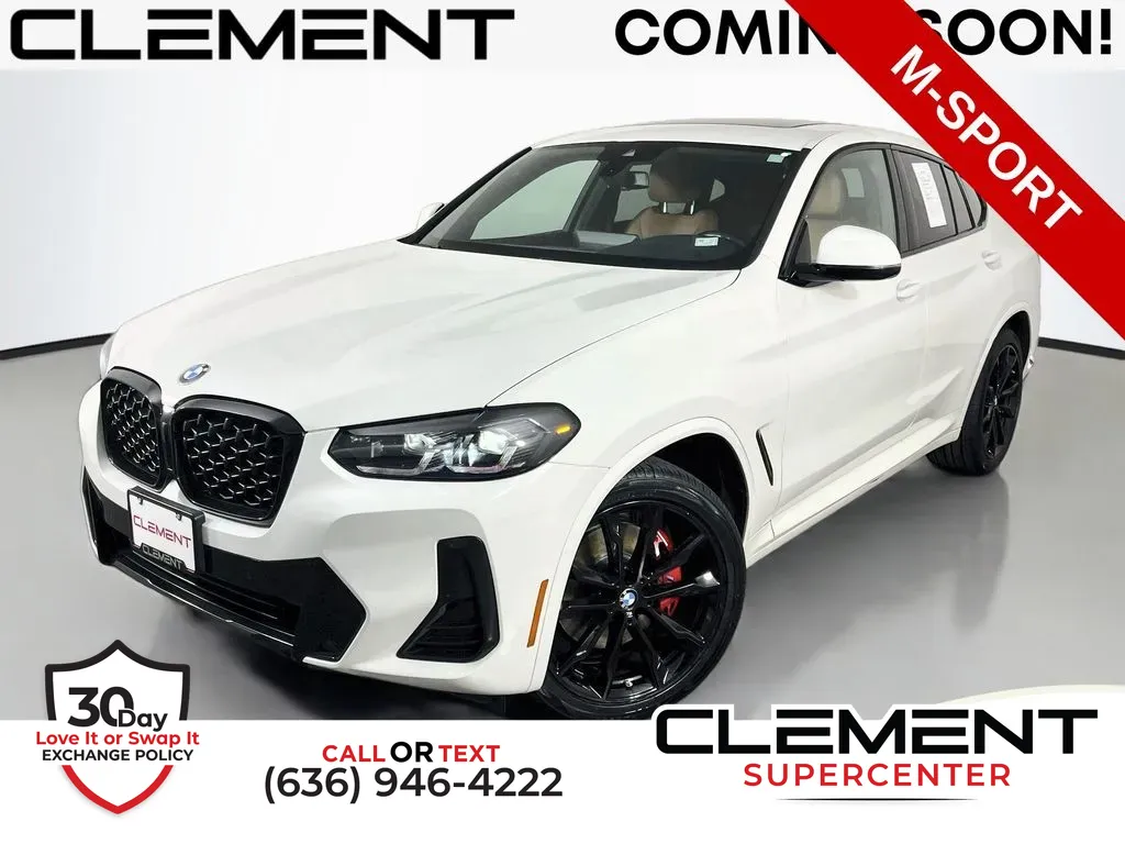 White 2022 BMW X4 xDrive30i for sale in Saint Charles, MO