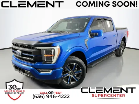 Blue 2021 Ford F-150 Lariat for sale in Saint Charles, MO