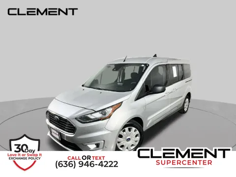Silver 2022 Ford Transit Connect XLT for sale in Saint Charles, MO