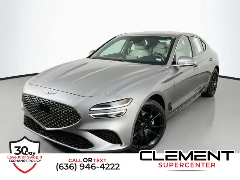 Silver 2023 Genesis G70 2.0T for sale in Saint Charles, MO