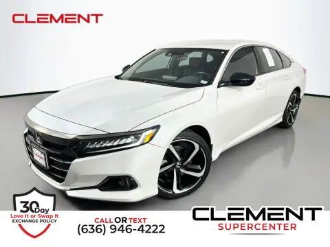 White 2022 Honda Accord Sport for sale in Saint Charles, MO
