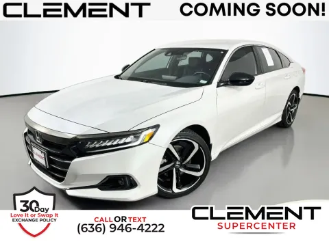 White 2022 Honda Accord Sport for sale in Saint Charles, MO