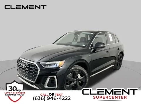 Black 2022 Audi Q5 45 S line Premium for sale in Saint Charles, MO