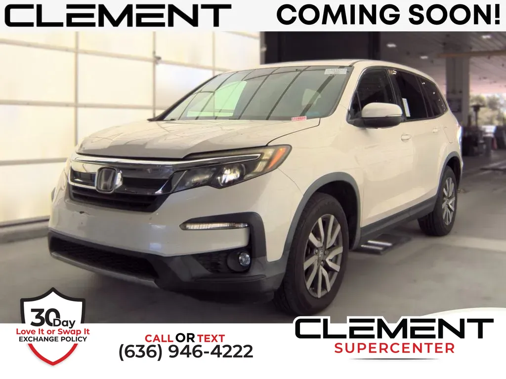 White 2019 Honda Pilot EX-L for sale in Saint Charles, MO