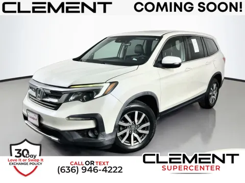 White 2019 Honda Pilot EX-L for sale in Saint Charles, MO