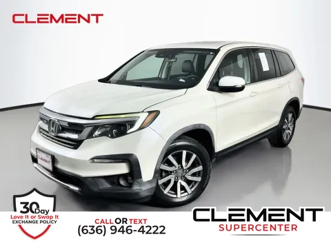 White 2019 Honda Pilot EX-L for sale in Saint Charles, MO