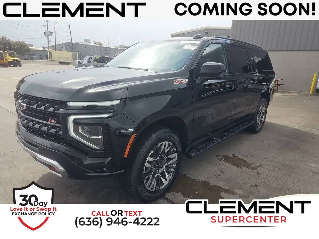 Black 2025 Chevrolet Suburban Z71 for sale in Saint Charles, MO