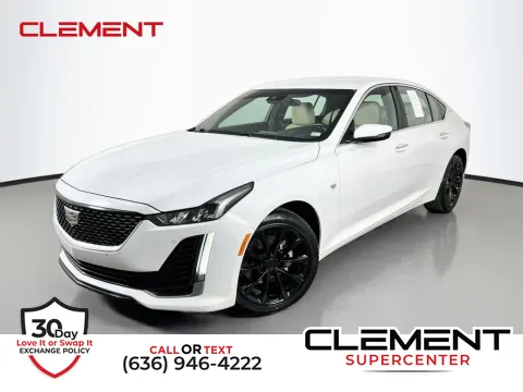 White 2024 Cadillac CT5 Premium Luxury for sale in Saint Charles, MO