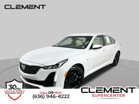 White 2024 Cadillac CT5 Premium Luxury for sale in Saint Charles, MO