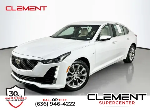 White 2024 Cadillac CT5 Premium Luxury for sale in Saint Charles, MO