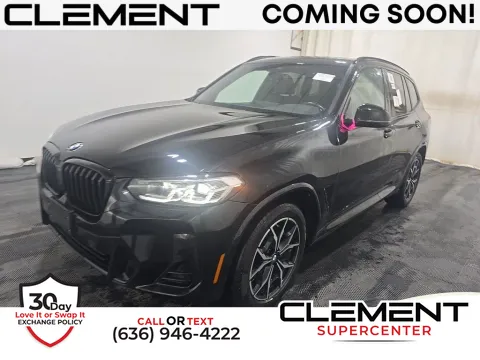 Black 2022 BMW X3 xDrive30i for sale in Saint Charles, MO