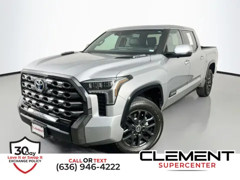 Silver 2024 Toyota Tundra Hybrid Platinum for sale in Saint Charles, MO