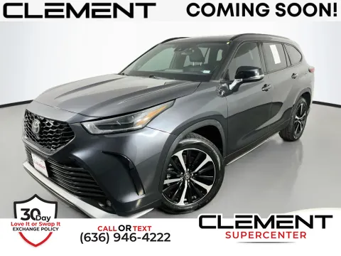Gray 2021 Toyota Highlander XSE for sale in Saint Charles, MO