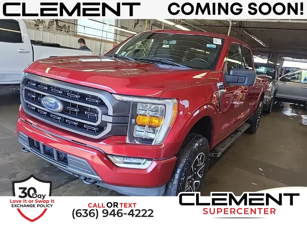 Red 2021 Ford F-150 XLT for sale in Saint Charles, MO