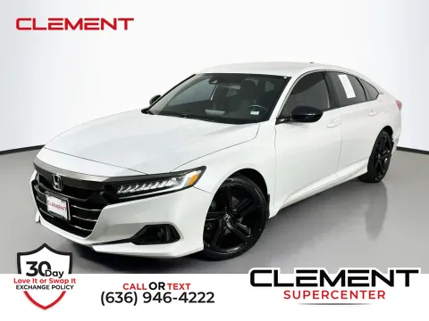 White 2022 Honda Accord Sport for sale in Saint Charles, MO
