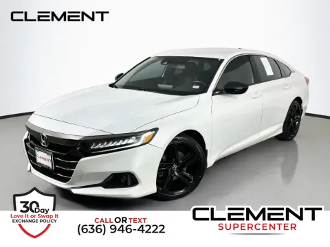 White 2022 Honda Accord Sport for sale in Saint Charles, MO