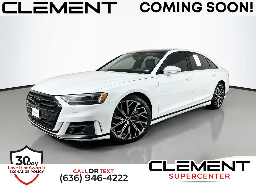 White 2021 Audi A8 L 55 for sale in Saint Charles, MO