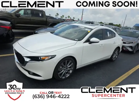 White 2024 Mazda Mazda3 2.5 S Preferred Package for sale in Saint Charles, MO