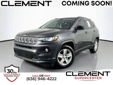 Gray 2022 Jeep Compass Latitude for sale in Saint Charles, MO