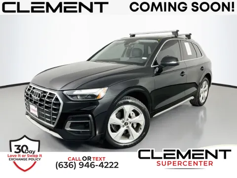 Black 2021 Audi Q5 45 Premium Plus for sale in Saint Charles, MO