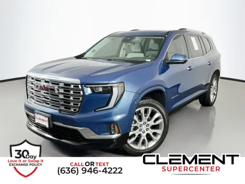 Blue 2025 GMC Acadia Denali for sale in Saint Charles, MO