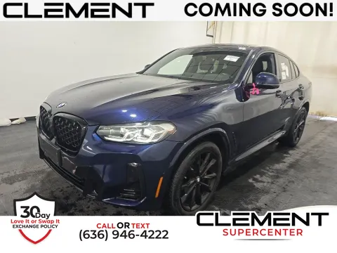 Blue 2023 BMW X4 xDrive30i for sale in Saint Charles, MO