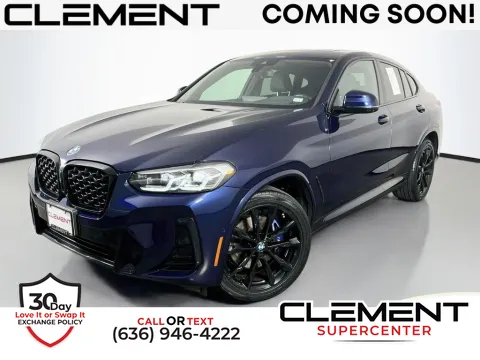 Blue 2023 BMW X4 xDrive30i for sale in Saint Charles, MO