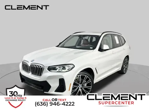 White 2023 BMW X3 sDrive30i for sale in Saint Charles, MO