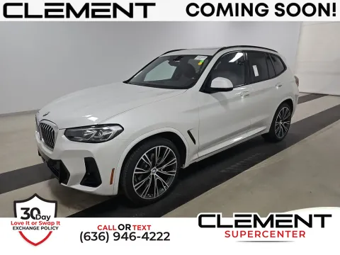 White 2023 BMW X3 sDrive30i for sale in Saint Charles, MO