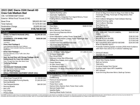 Photos of 2022 GMC Sierra 3500 HD Denali for sale in Saint Charles, MO at Clement Supercenter
