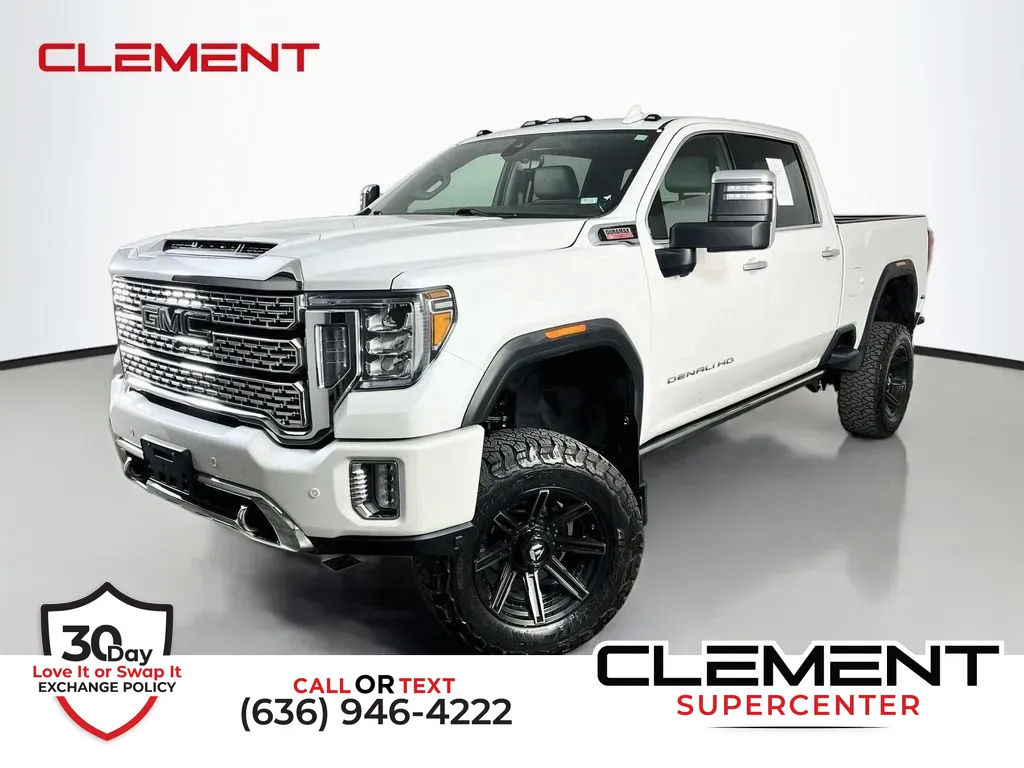 White 2022 GMC Sierra 3500 HD Denali for sale in Saint Charles, MO