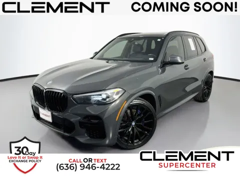 Gray 2022 BMW X5 xDrive40i for sale in Saint Charles, MO