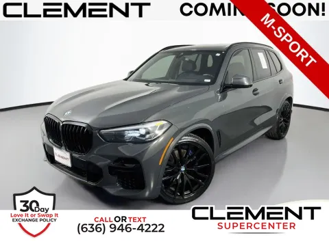 Gray 2022 BMW X5 xDrive40i for sale in Saint Charles, MO