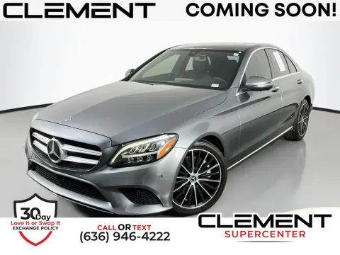 Gray 2021 Mercedes-Benz C-Class C 300 for sale in Saint Charles, MO
